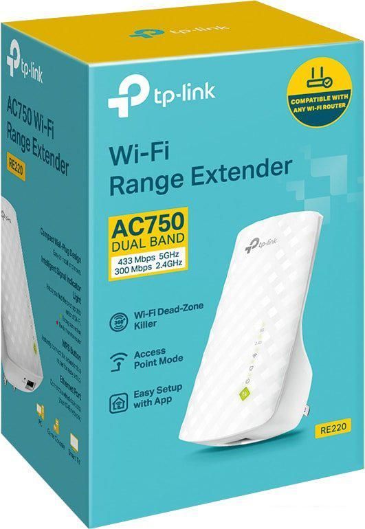 Усилитель Wi-Fi TP-Link RE220