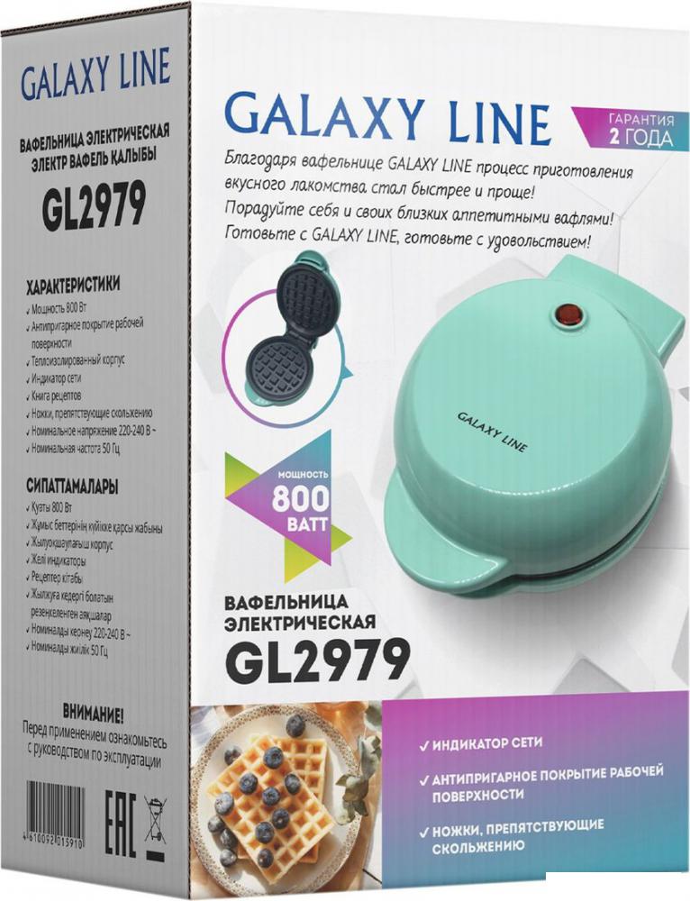 Вафельница Galaxy Line GL2979 (мятный)