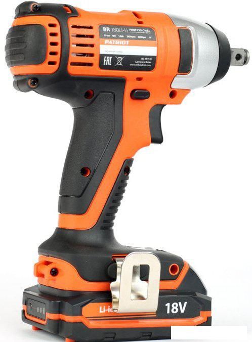Гайковерт Patriot BR 180Li-1/2 180301140 (с 2-мя АКБ, кейс)