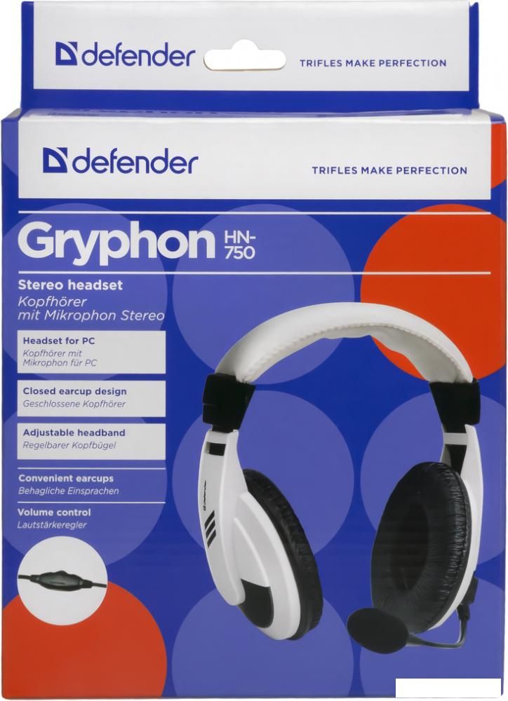 Наушники Defender Gryphon 750 [63747]