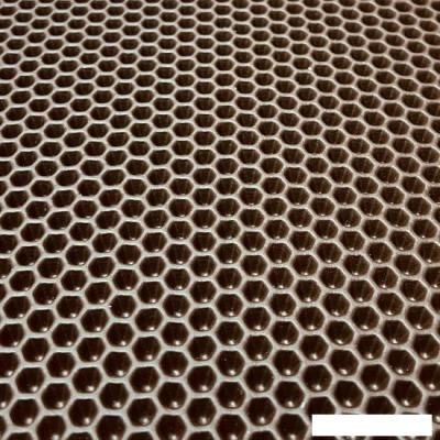 Эва лист для автоковрика Eco Cover Шестиугольник 255x140см (коричневый)