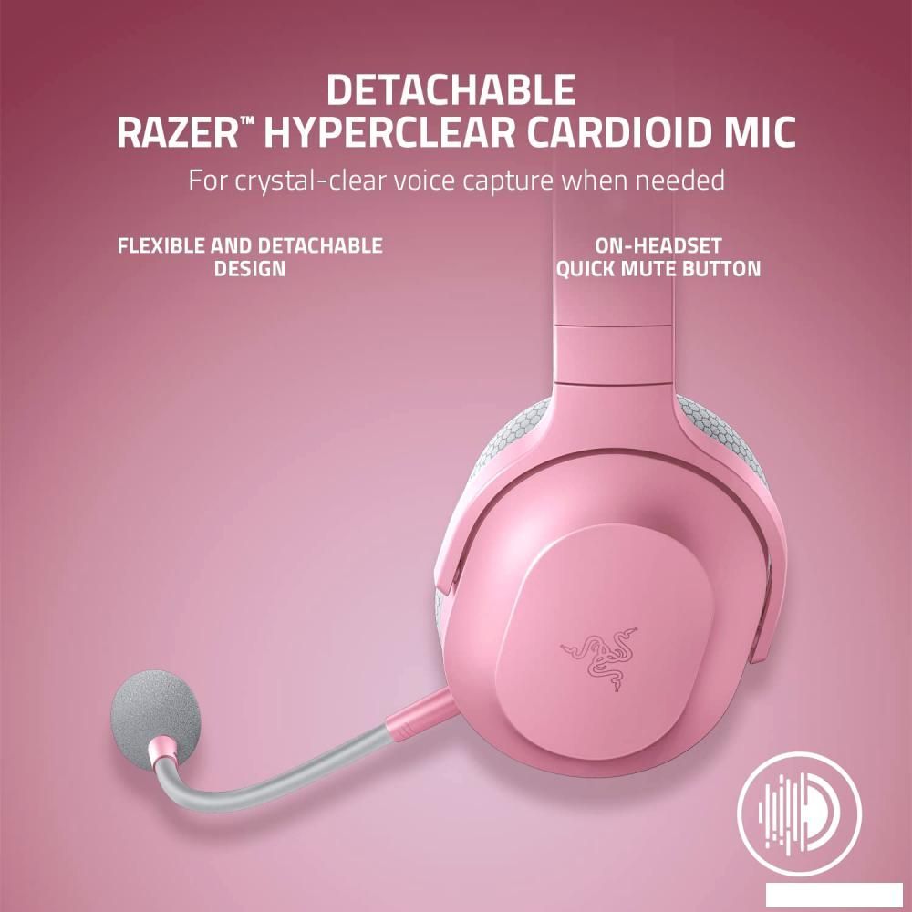 Наушники Razer Barracuda X 2022 (розовый)
