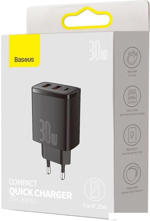 Сетевое зарядное Baseus CCXJ-E01