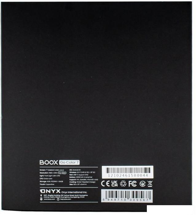 Электронная книга Onyx BOOX Go Color 7 (белый)