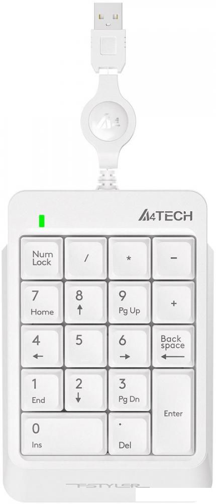 Цифровой блок A4Tech Fstyler FK13 (белый)