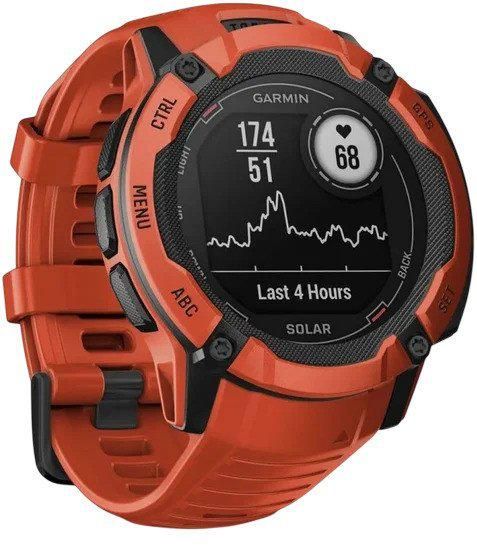 Умные часы Garmin Instinct 2x Solar (оранжевый)