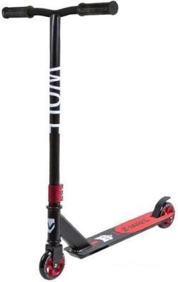 Трюковый самокат Novatrack Wolf El 100A.WOLF.BRD20 (красный/черный)