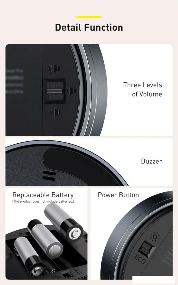 Таймер Baseus FMDS000013