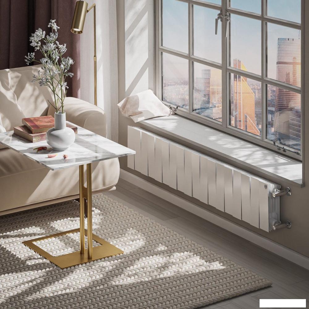 Биметаллический радиатор Royal Thermo PianoForte 200 Белый - 18 секций