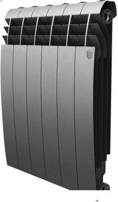 Биметаллический радиатор Royal Thermo BiLiner 500 Silver Satin (7 секций)