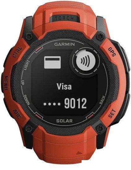 Умные часы Garmin Instinct 2x Solar (оранжевый)