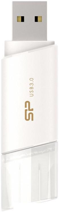 USB Flash Silicon-Power Blaze B06 White 64GB (SP064GBUF3B06V1W)