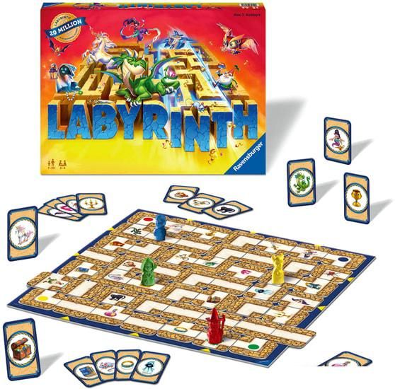 Настольная игра Ravensburger Сумасшедший лабиринт. Издание 2021