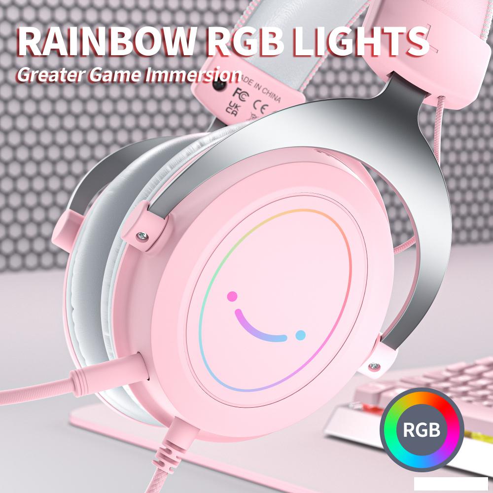 Наушники FIFINE H3 (розовый)