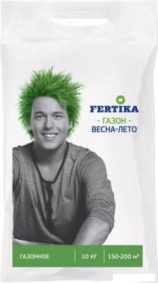 Удобрение Fertika Газонное NPK 11,3:12:26+микро весна-лето 10 кг