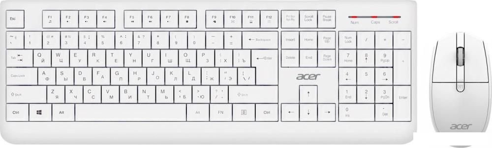 Офисный набор Acer OCC401 (белый)