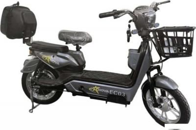 Электроскутер NOVA EC03 (серый, без цепи)