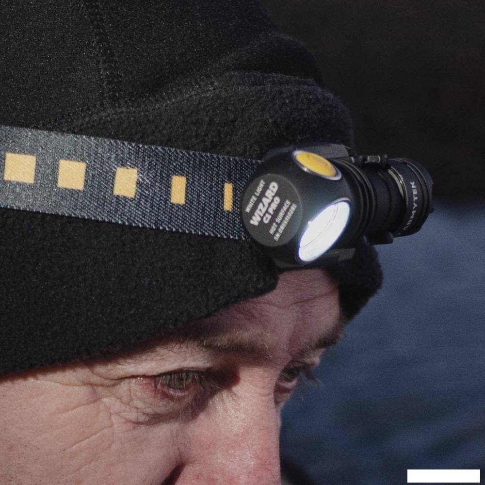 Фонарь Armytek Wizard C1 Pro Magnet USB (теплый)