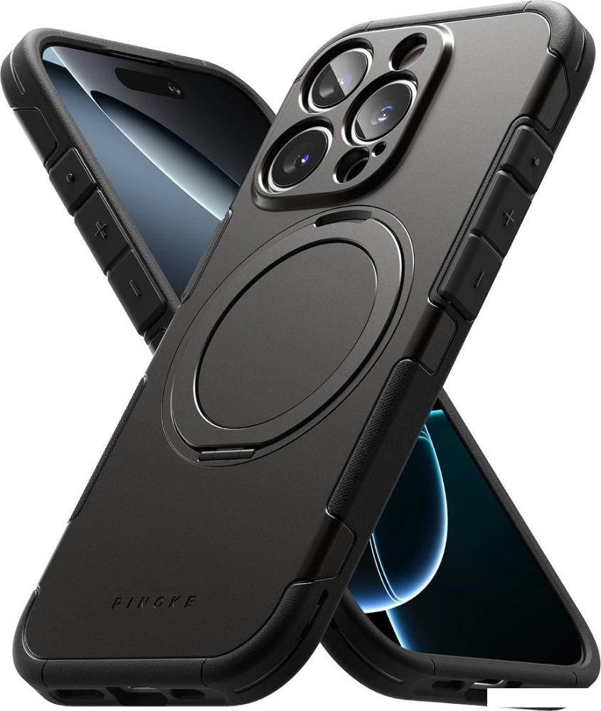 Чехол для телефона Ringke Alles для iPhone 16 Pro (Gun Metal)