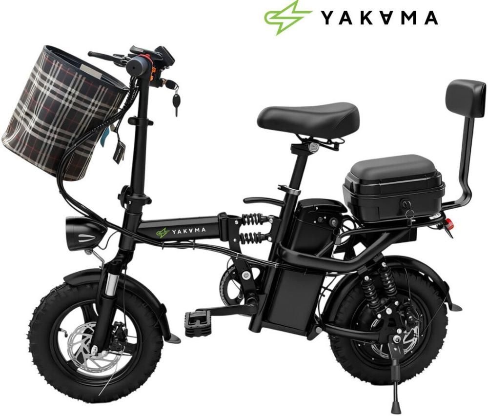Электровелосипед Yakama R5 (черный)