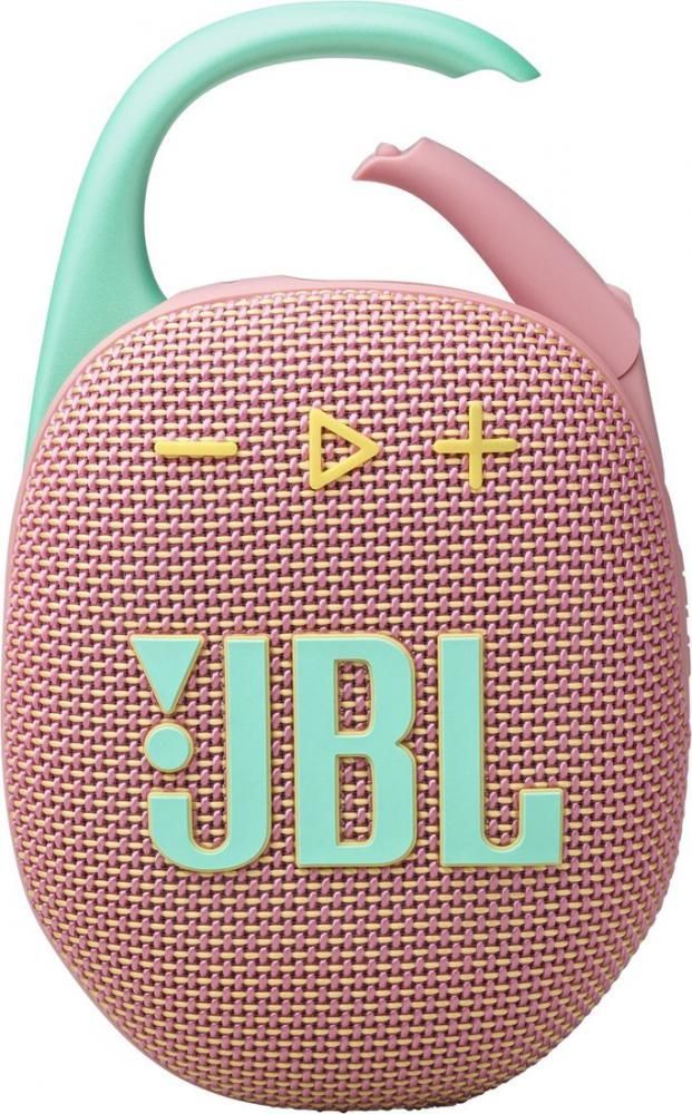Беспроводная колонка JBL Clip 5 (розовый)