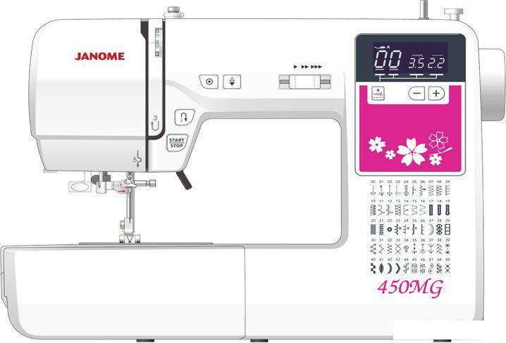 Компьютерная швейная машина Janome 450MG