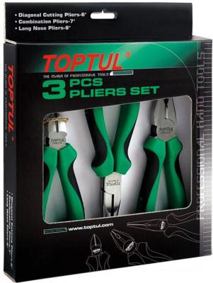 Набор пассатижей Toptul GAAE0302 (3 предмета)