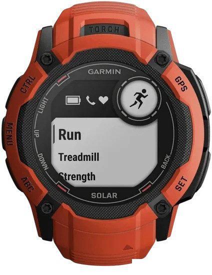Умные часы Garmin Instinct 2x Solar (оранжевый)