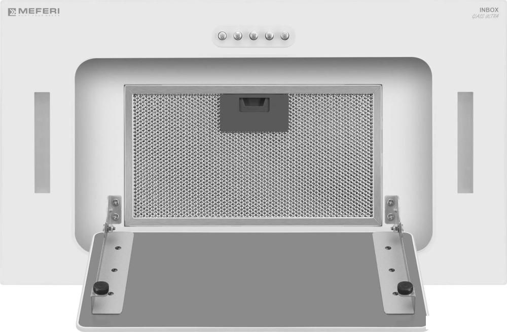 Кухонная вытяжка Meferi INBOX52WH Glass Ultra