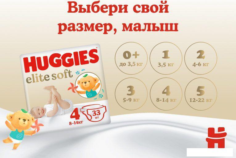 Подгузники Huggies Elite Soft Box 3 (144 шт)