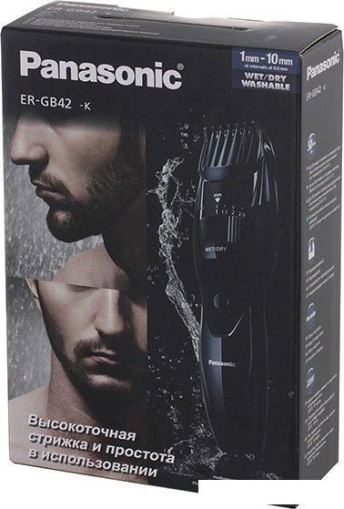 Триммер для бороды и усов Panasonic ER-GB42-K520
