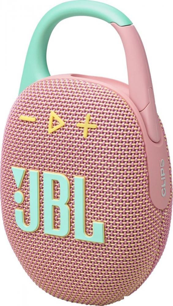 Беспроводная колонка JBL Clip 5 (розовый)