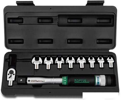 Динамометрический ключ с набором Toptul 3/8" 6-30 Нм GAAI1001