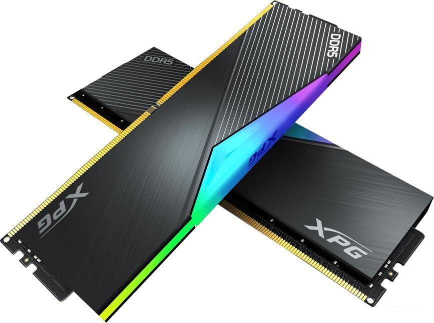 Оперативная память ADATA XPG Lancer RGB 2x8ГБ DDR5 7200МГц AX5U7200C3416G-DCLARBK