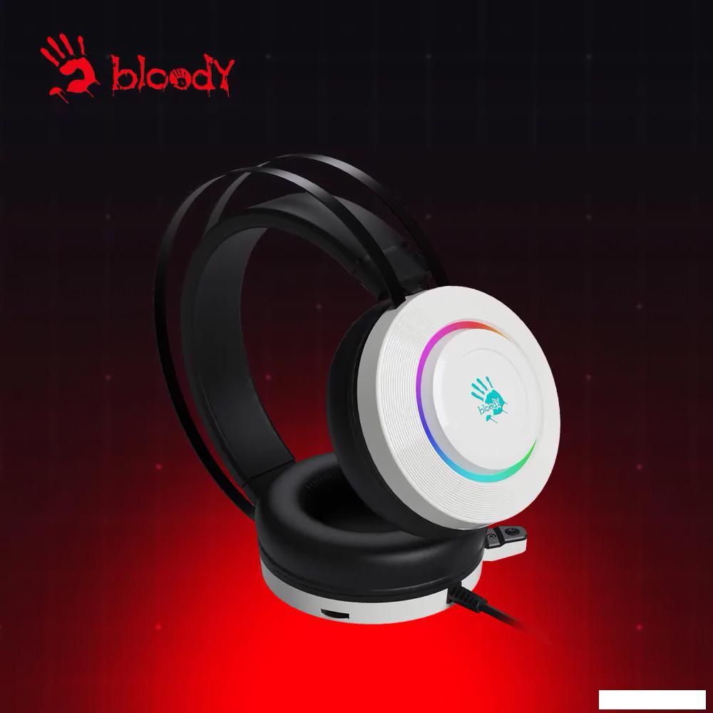 Наушники A4Tech Bloody G521 (белый)