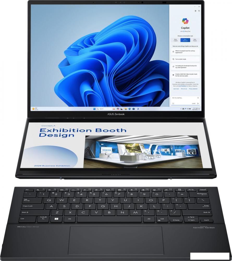 Рабочая станция ASUS Zenbook 14 Duo OLED UX8406MA-QL056W