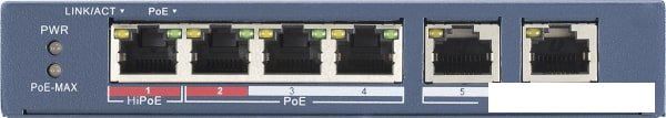 Неуправляемый коммутатор Hikvision DS-3E0106HP-E
