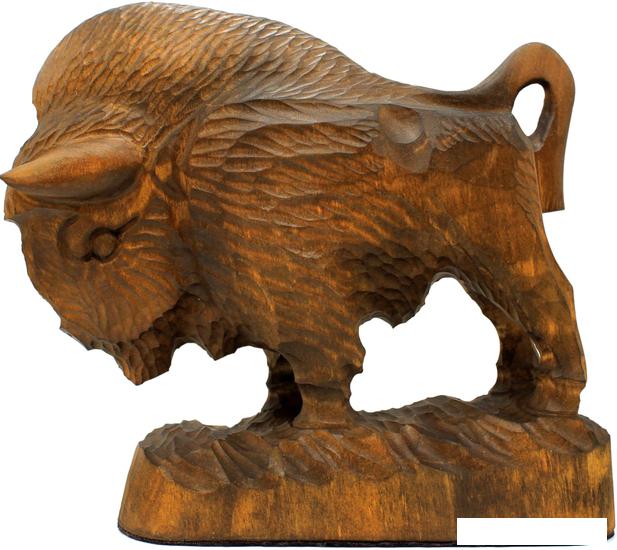 Статуэтка Брестская Фабрика Сувениров Зубр bison150_bn (коричневый)