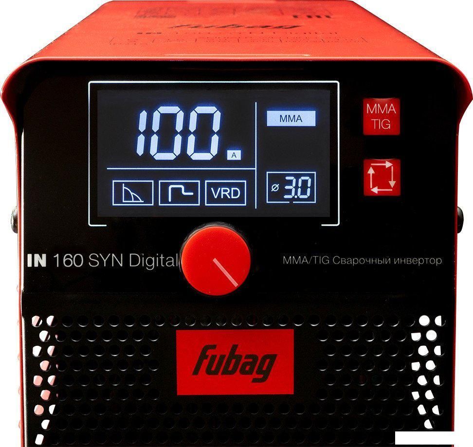 Сварочный инвертор Fubag IN 160 SYN Digital 41392