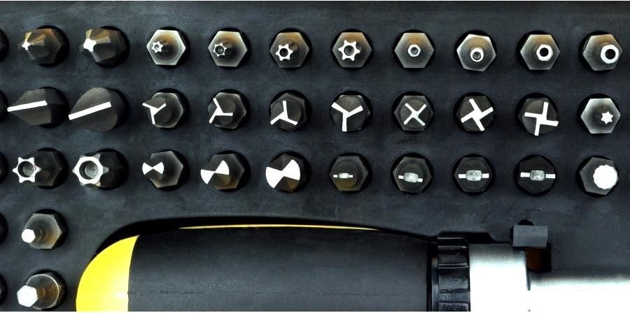 Набор отвертка с битами Cablexpert TK-SD-371 (79 предметов)