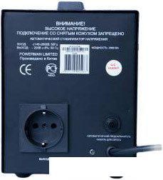 Стабилизатор напряжения Powerman AVS 1500D Black