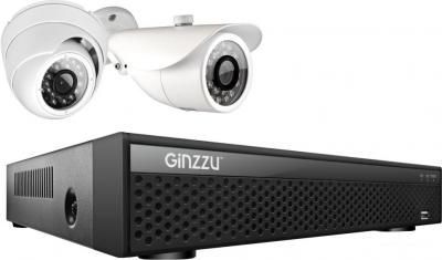 Комплект видеонаблюдения Ginzzu HK-428D