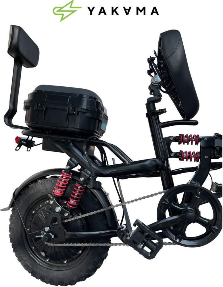 Электровелосипед Yakama R5 (черный)