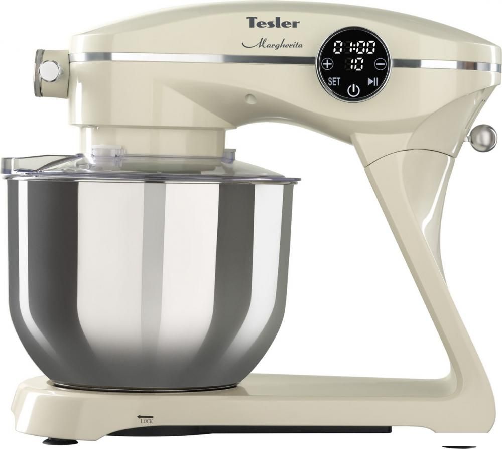 Планетарный миксер Tesler KM-1860 (бежевый)