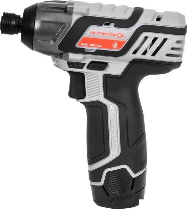 Винтоверт Интерскол ШАУ-100/12Э 808.2.2.70 (с 2-мя АКБ, кейс)