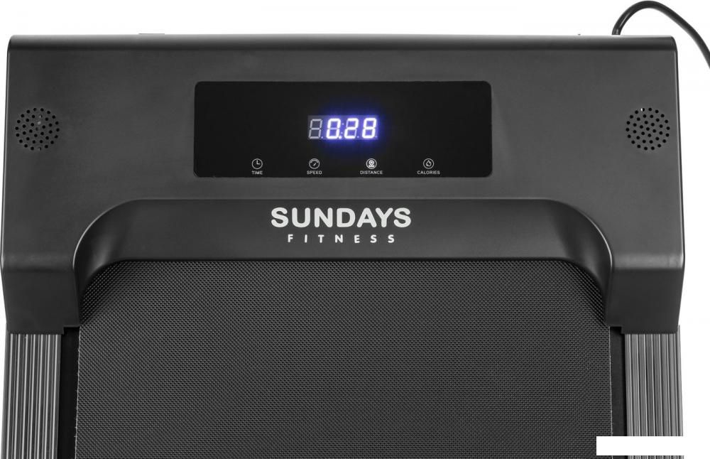 Электрическая беговая дорожка Sundays Fitness Simple Line GB-TR380 (черный)