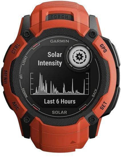Умные часы Garmin Instinct 2x Solar (оранжевый)