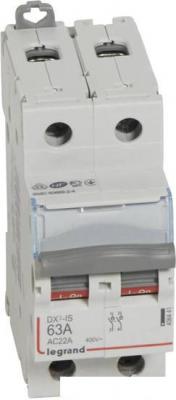 Выключатель нагрузки Legrand DX3 2П 63A 406441