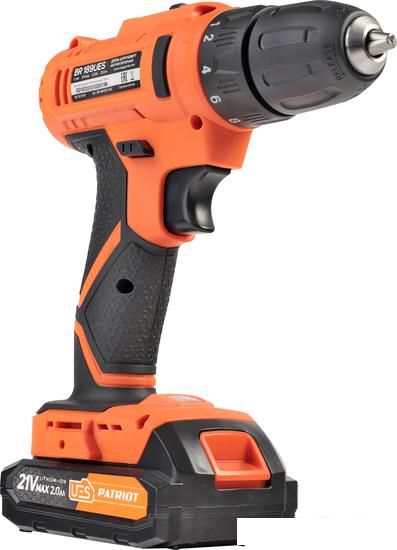 Дрель-шуруповерт Patriot BR 189 UES 180301549 (с 2-мя АКБ, кейс)