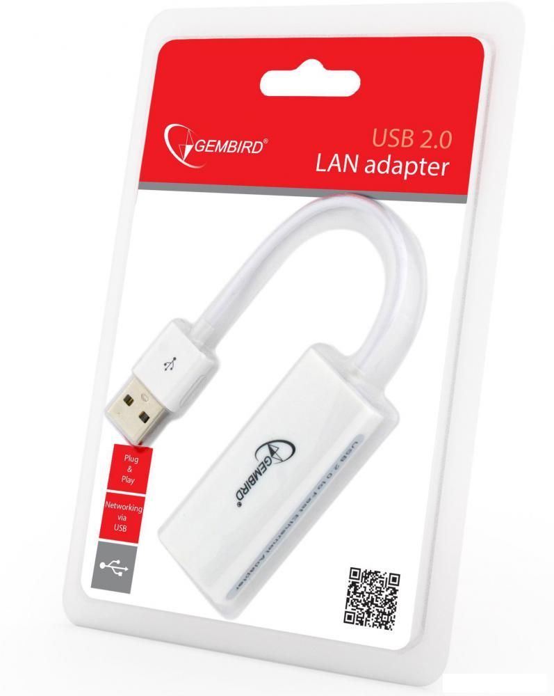 Сетевой адаптер Gembird NIC-U2-02